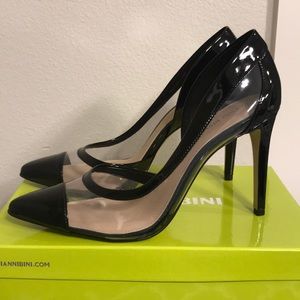 gianni bini clear heels